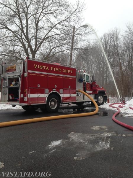 Engine 142 during MPO training - 2/8/15